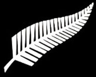 Aotearoa New Zealand Silver Fern Symbol
